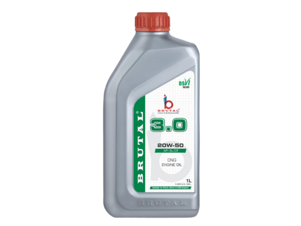 BRUTAL 3.0 CNG Engine Oil 20W-50 (API SL/CF) 1LIT